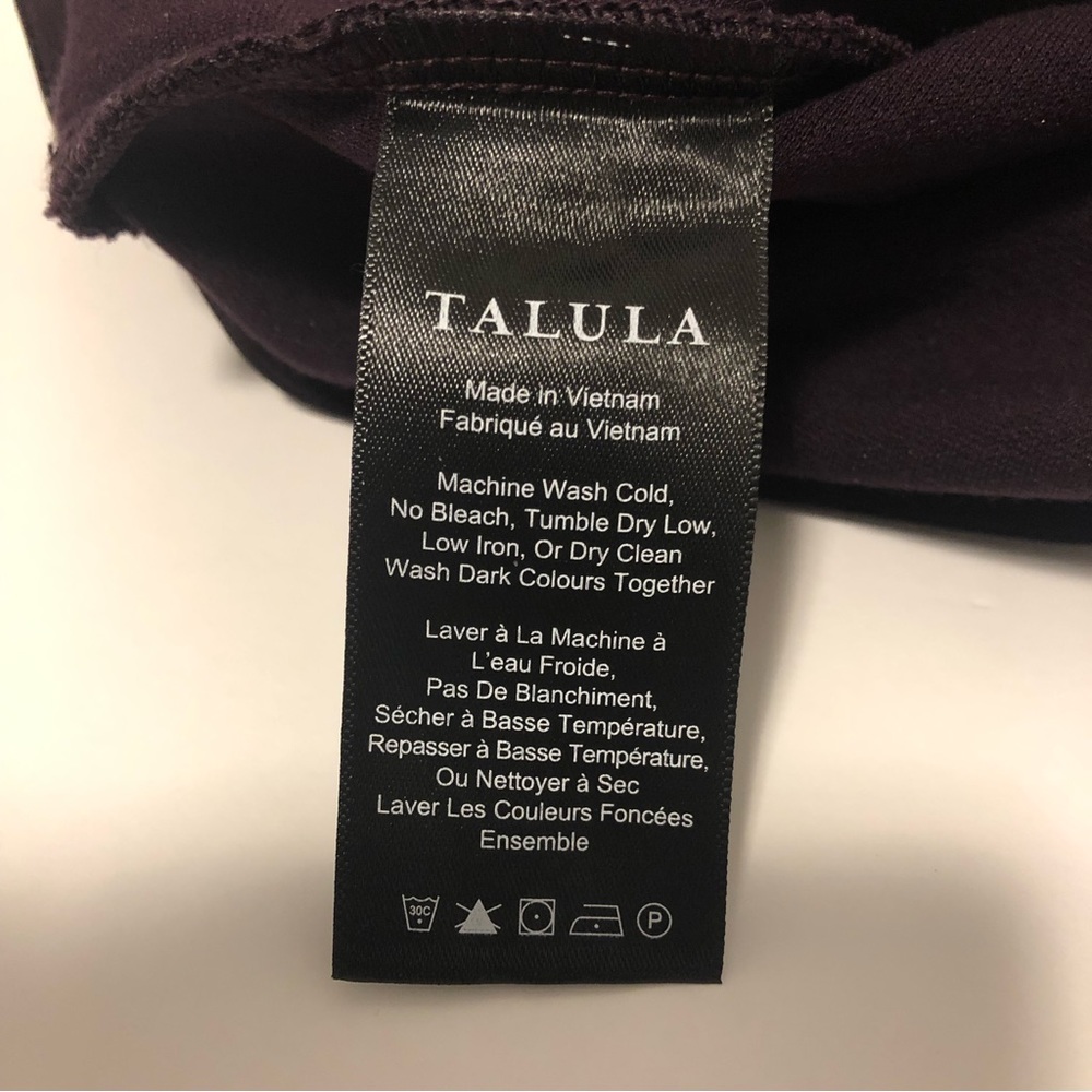 Deep Plum Aritzia Talula Primrose Skirt - new with tags - Picture 6 of 6